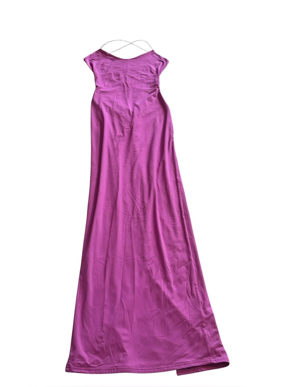 MESHKI women’s purple bodycon Sabine Backless Maxi Dress size x small - Picture 3 of 9